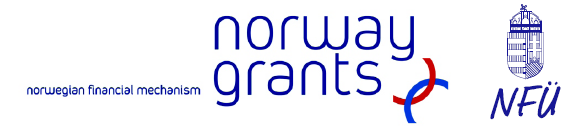 Támogatta Norvégia, a Norvég Finanszírozási Mechanizmuson keresztül - Supported by a grant from Norway through the Norwegian Financial Mechanism norway grants+NFÜ